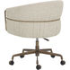 Olma Meg Taupe / Santa Cruz Oatmeal Office Chair
